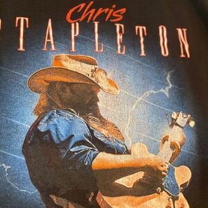 Chris Stapleton Graphic Concert T-Shirt – Women’s Medium – Short Sleeve